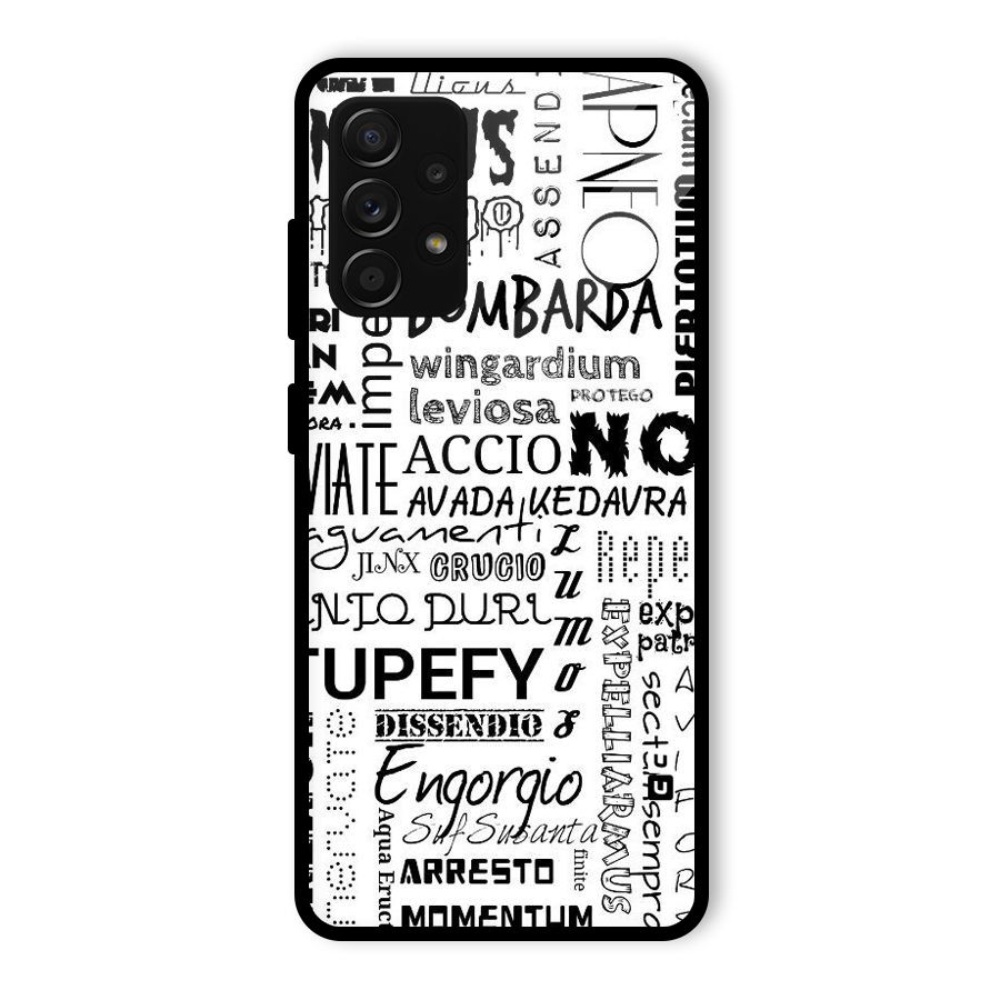 Stupefy Glass Back Case for Galaxy A53 5G