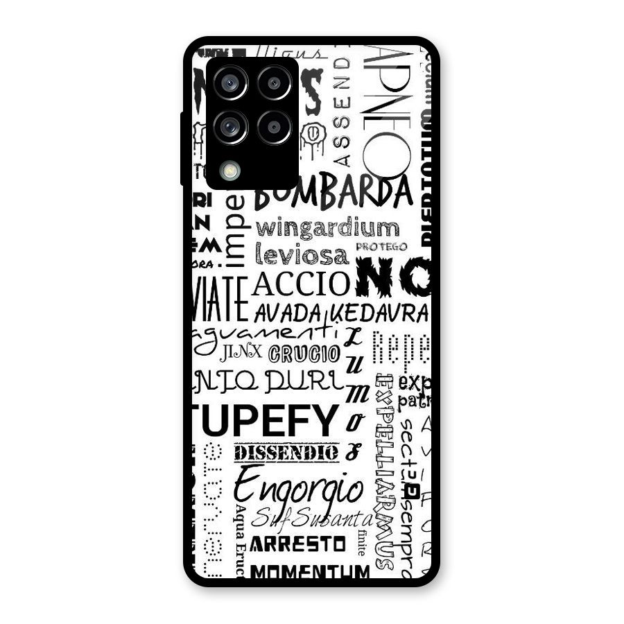 Stupefy Glass Back Case for Galaxy M53 5G