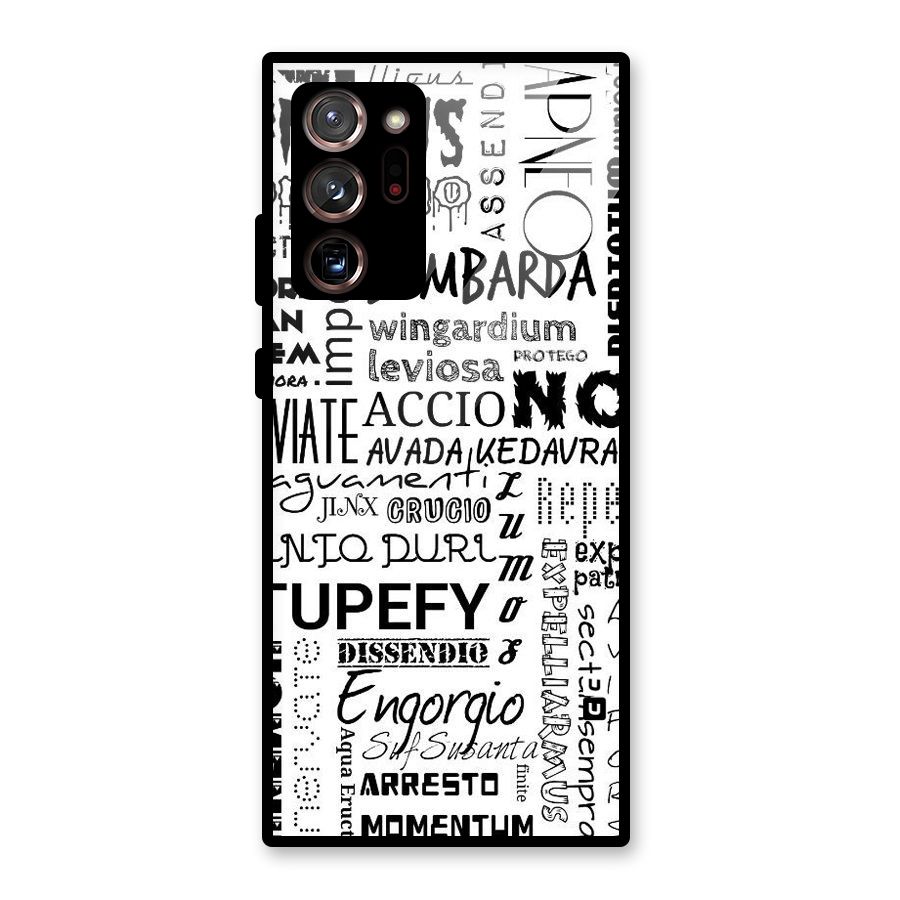 Stupefy Glass Back Case for Galaxy Note 20 Ultra 5G