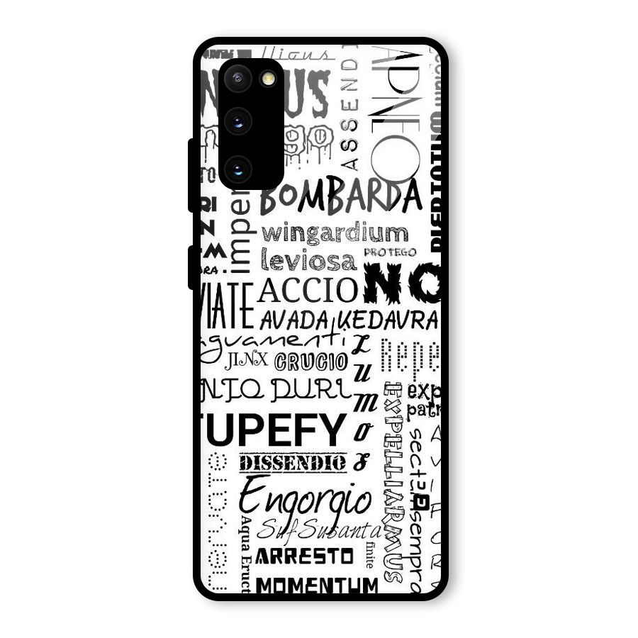Stupefy Glass Back Case for Galaxy S20 FE