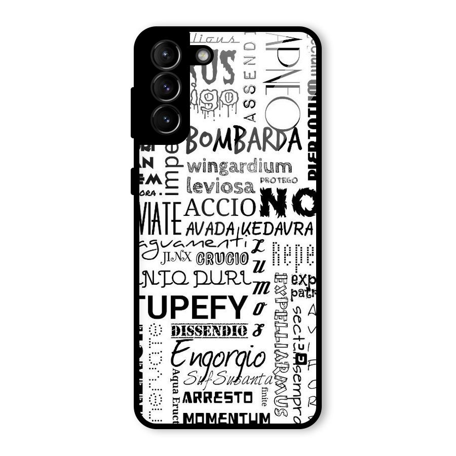 Stupefy Glass Back Case for Galaxy S21 Plus