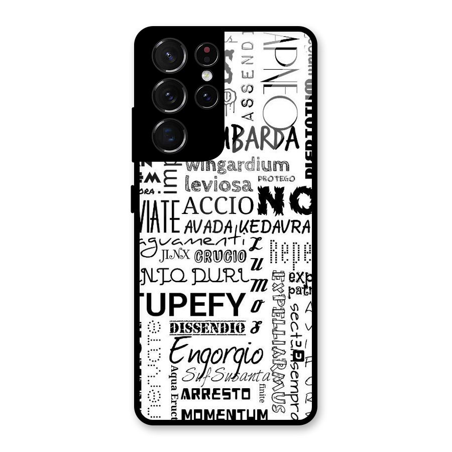 Stupefy Glass Back Case for Galaxy S21 Ultra 5G