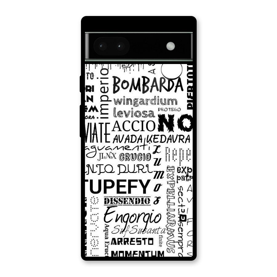 Stupefy Glass Back Case for Google Pixel 6a