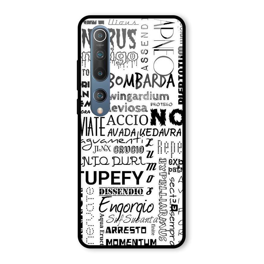Stupefy Glass Back Case for Mi 10