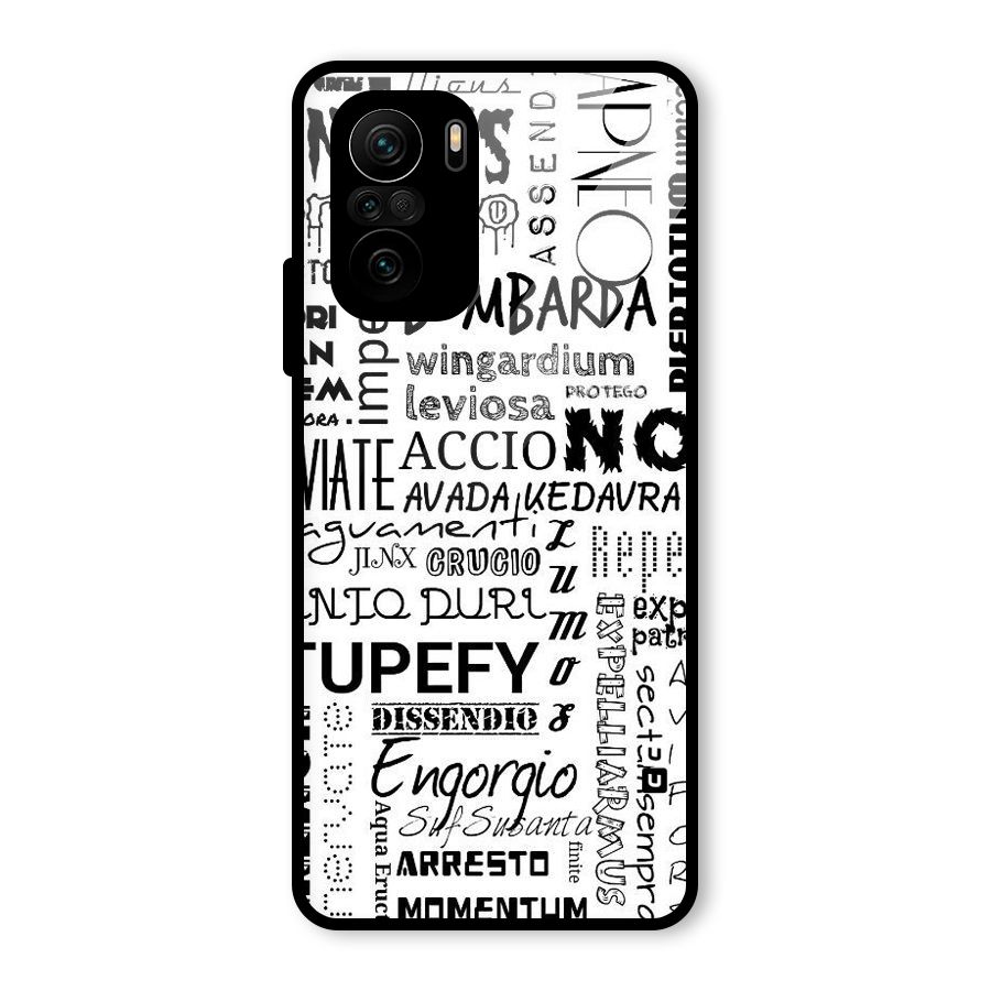 Stupefy Glass Back Case for Mi 11x