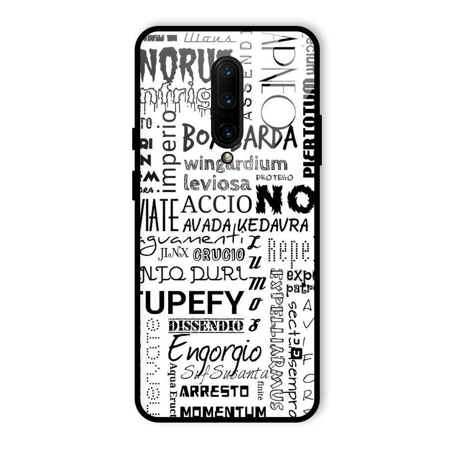 Stupefy Glass Back Case for OnePlus 7 Pro