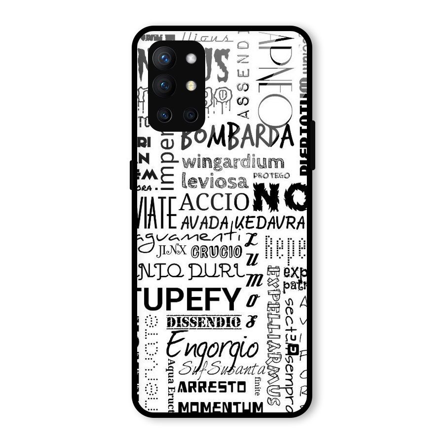 Stupefy Glass Back Case for OnePlus 9R
