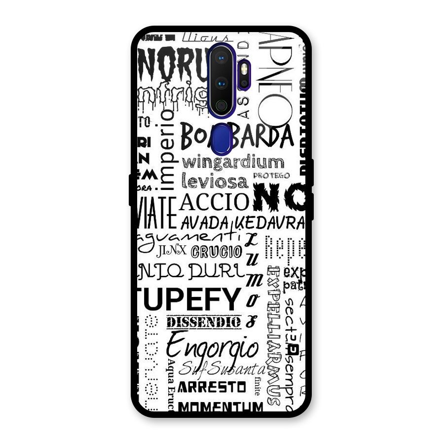Stupefy Glass Back Case for Oppo A9 (2020)