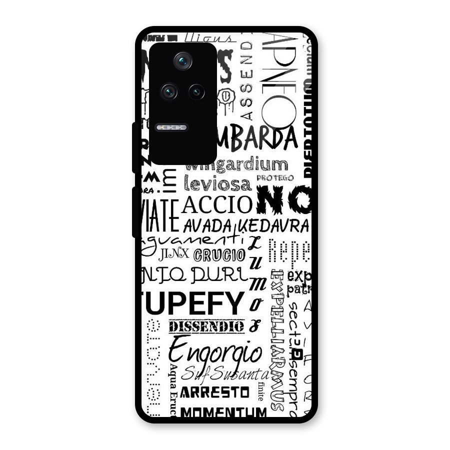 Stupefy Glass Back Case for Poco F4 5G