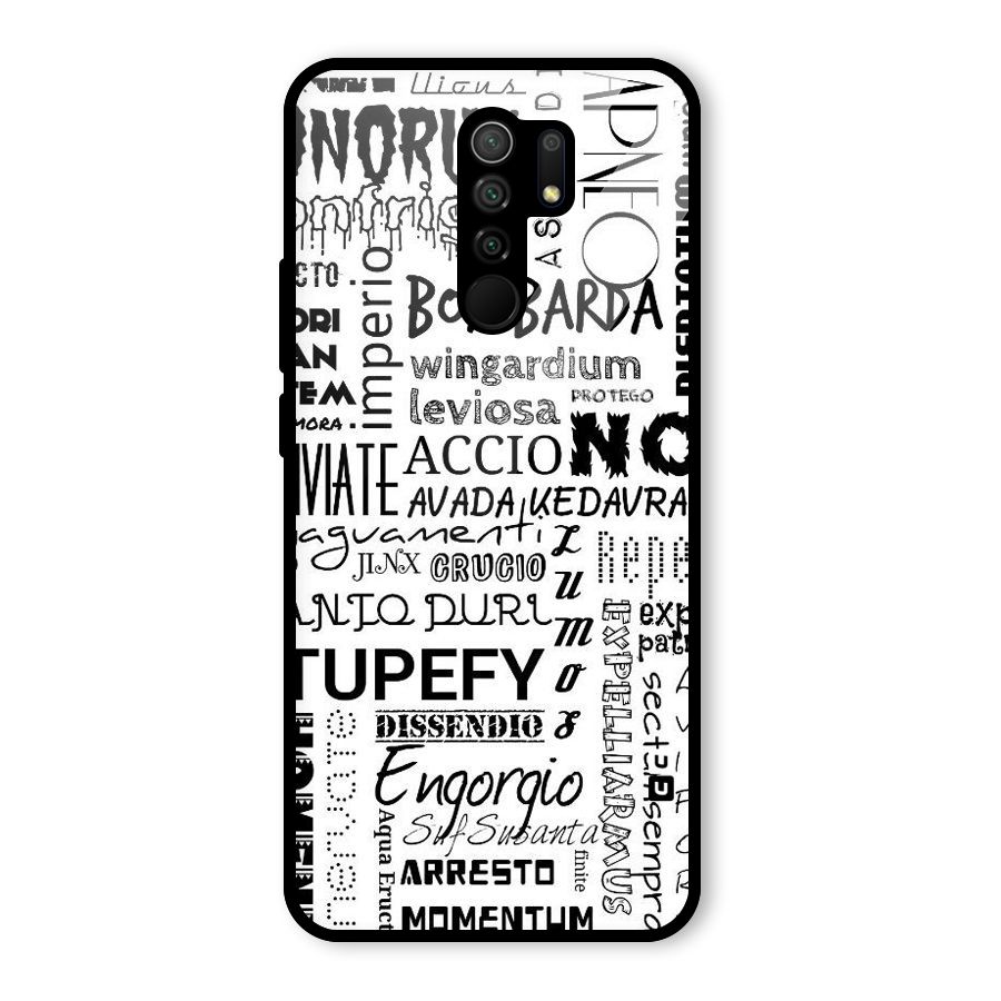 Stupefy Glass Back Case for Poco M2