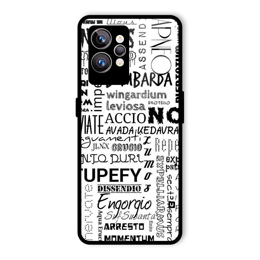 Stupefy Glass Back Case for Realme GT2 Pro