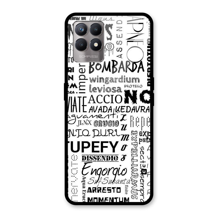Stupefy Glass Back Case for Realme Narzo 50