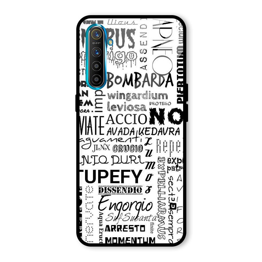 Stupefy Glass Back Case for Realme X2