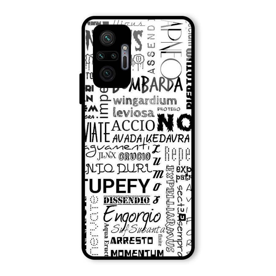 Stupefy Glass Back Case for Redmi Note 10 Pro Max
