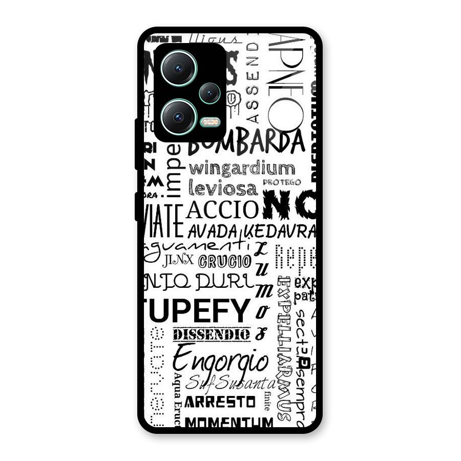 Stupefy Glass Back Case for Redmi Note 12 5G