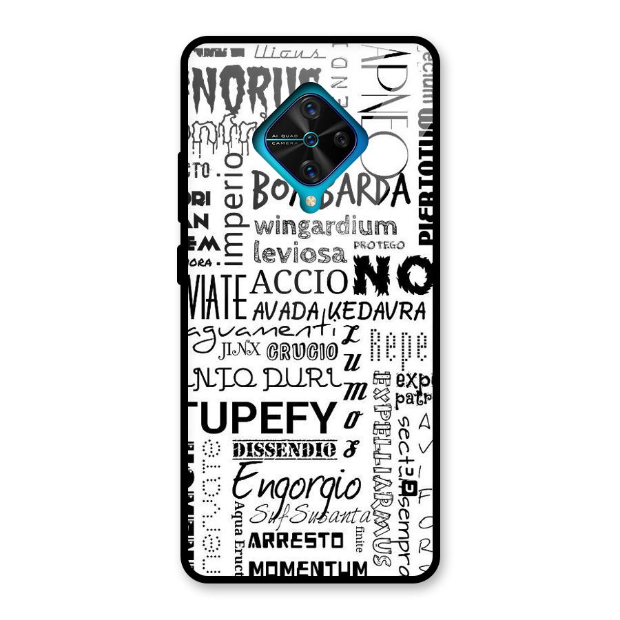 Stupefy Glass Back Case for Vivo S1 Pro