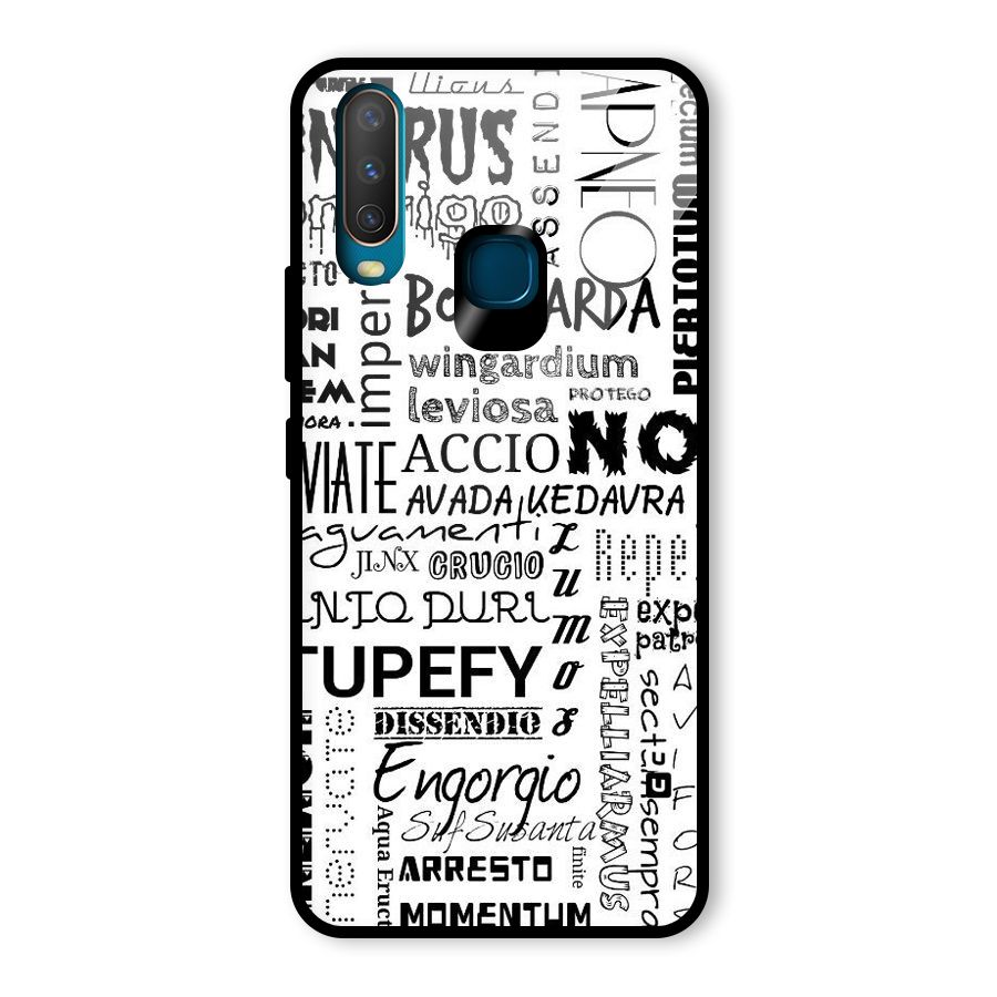 Stupefy Glass Back Case for Vivo U10