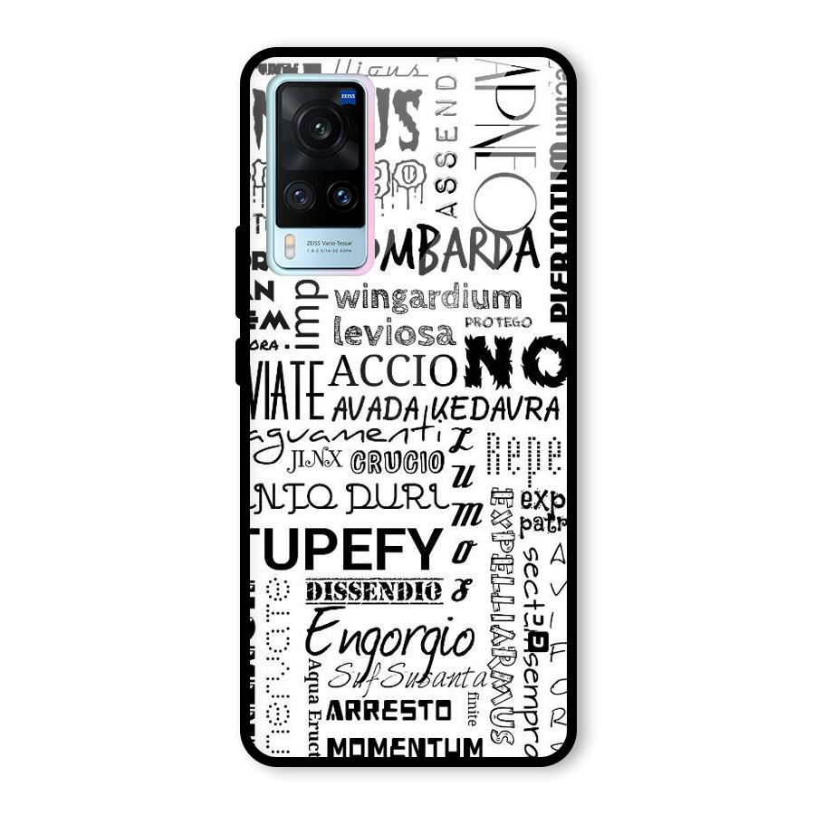 Stupefy Glass Back Case for Vivo X60
