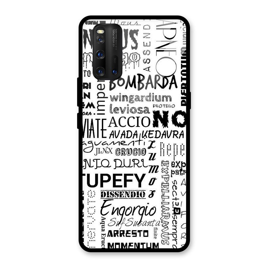 Stupefy Glass Back Case for Vivo iQOO 3