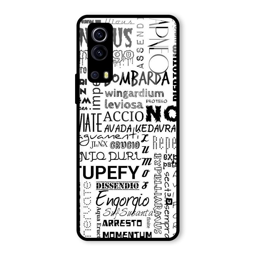 Stupefy Glass Back Case for Vivo iQOO Z3