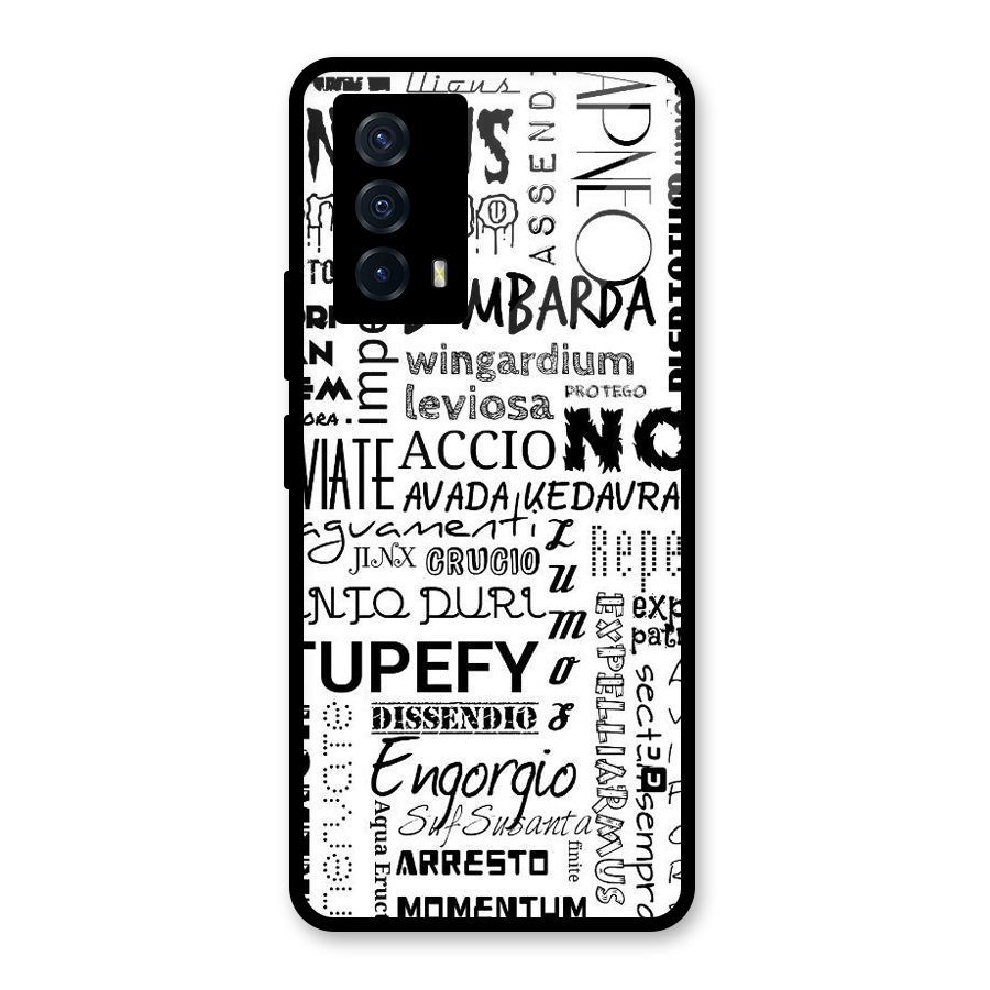 Stupefy Glass Back Case for Vivo iQOO Z5