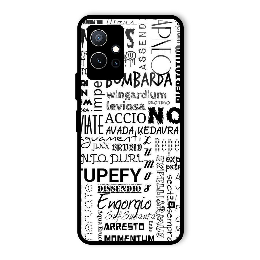 Stupefy Glass Back Case for Vivo iQOO Z6