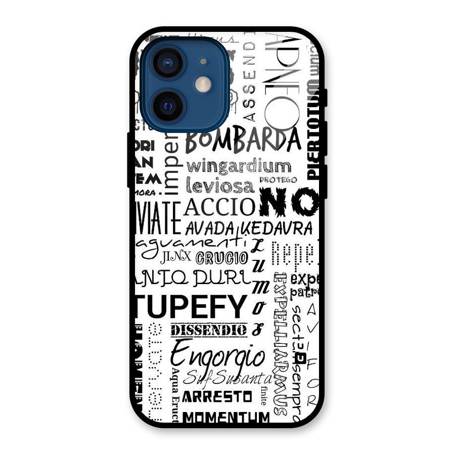 Stupefy Glass Back Case for iPhone 12 Mini