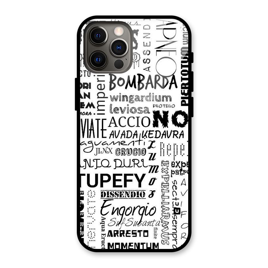 Stupefy Glass Back Case for iPhone 12 Pro