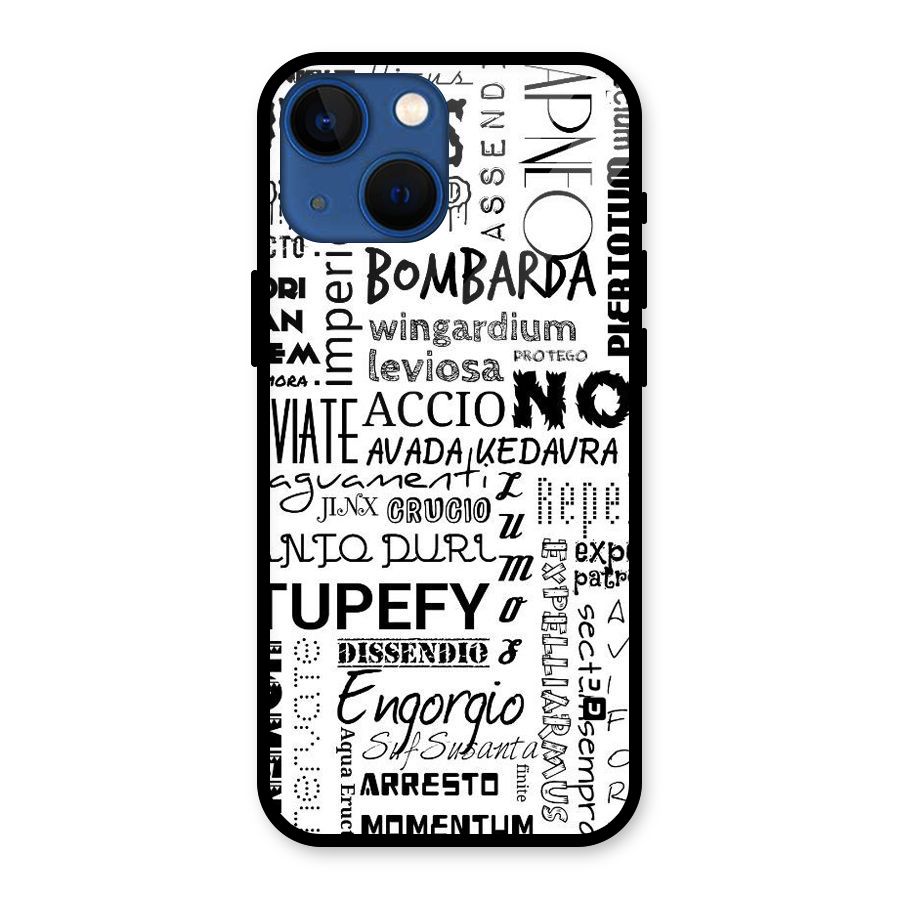 Stupefy Glass Back Case for iPhone 13 Mini