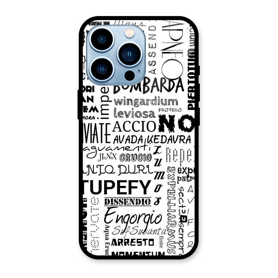 Stupefy Glass Back Case for iPhone 13 Pro