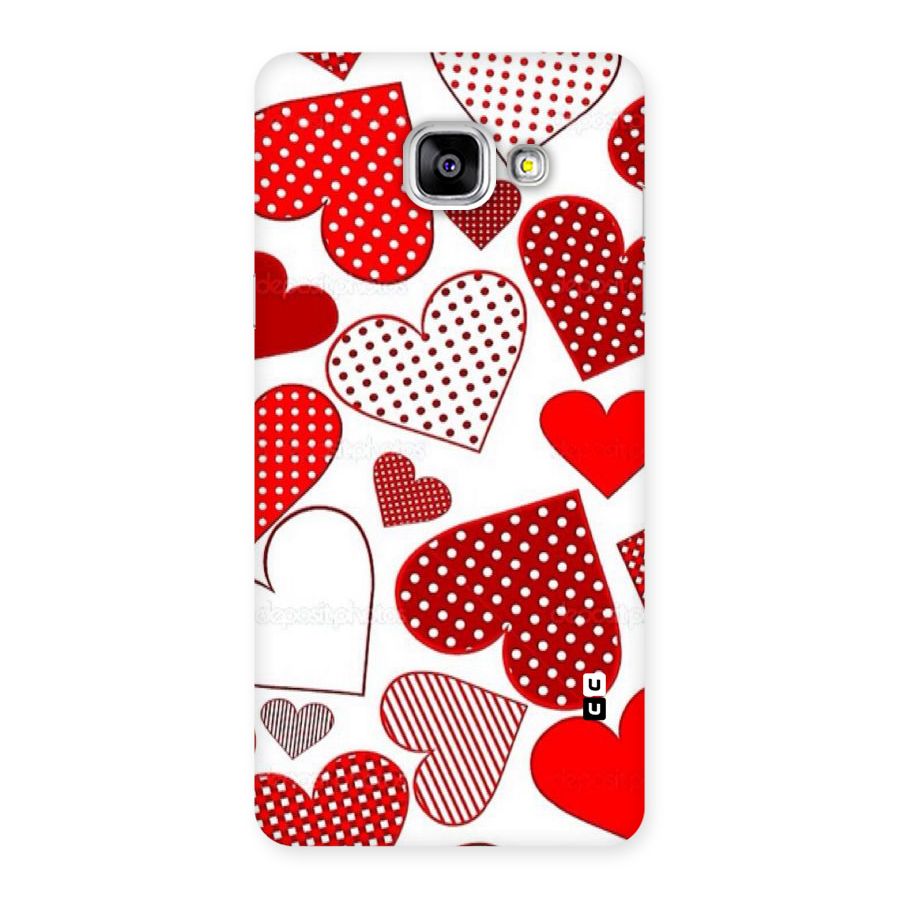 Style Hearts Back Case for Galaxy A5 2016