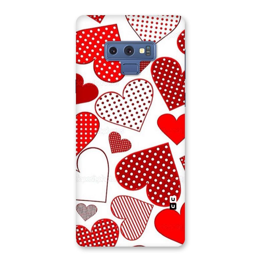 Style Hearts Back Case for Galaxy Note 9