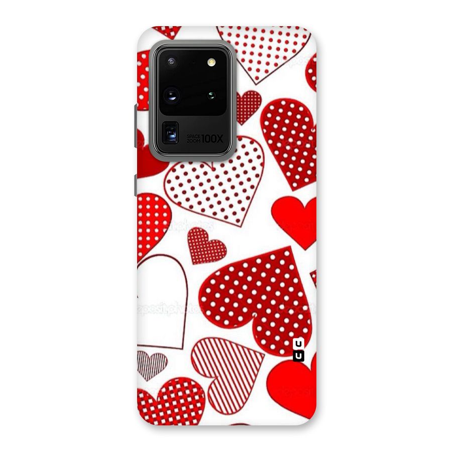 Style Hearts Back Case for Galaxy S20 Ultra