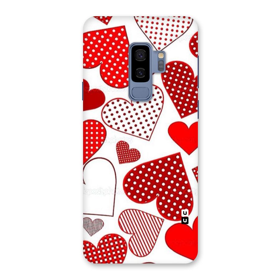 Style Hearts Back Case for Galaxy S9 Plus