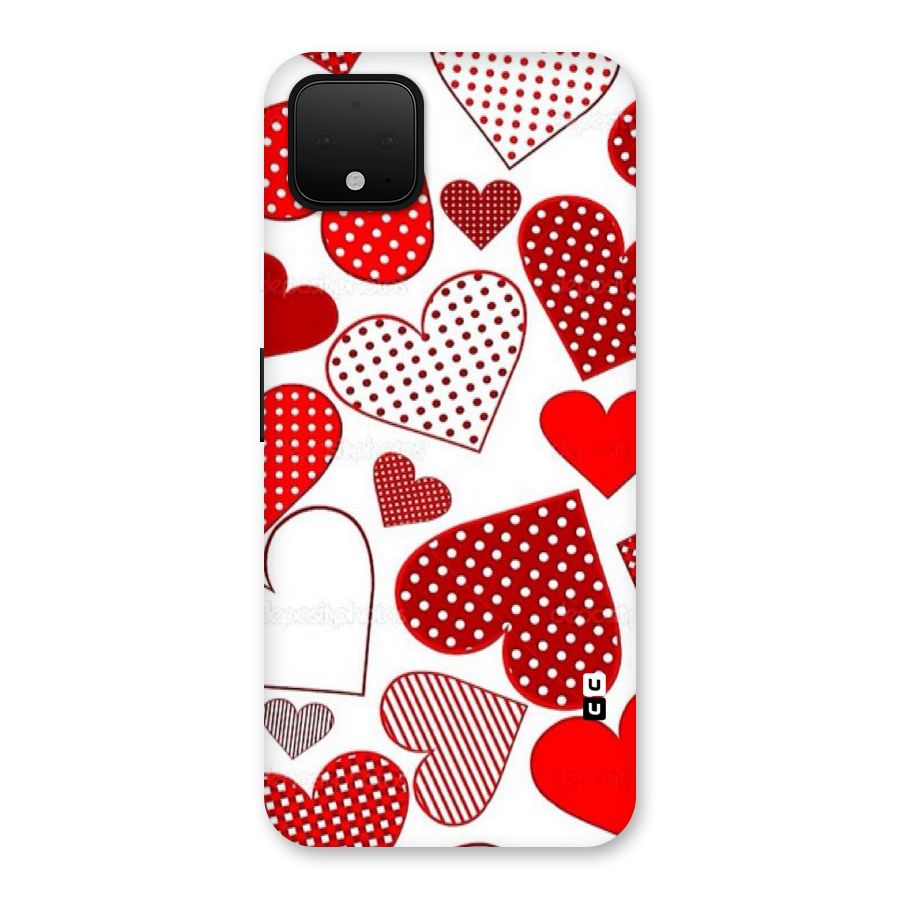 Style Hearts Back Case for Google Pixel 4 XL