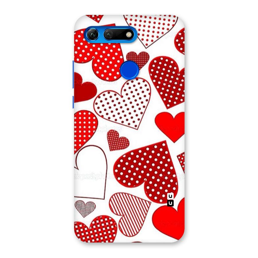 Style Hearts Back Case for Honor View 20
