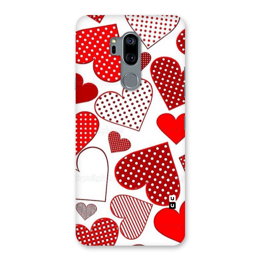 Style Hearts Back Case for LG G7