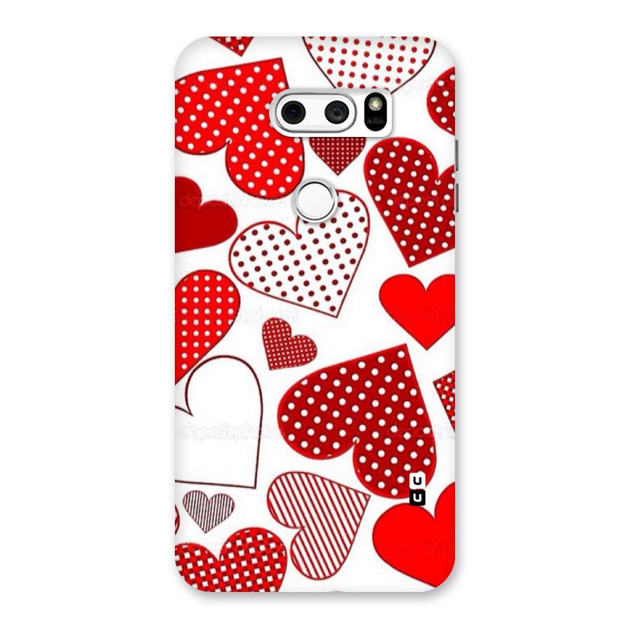 Style Hearts Back Case for LG V30