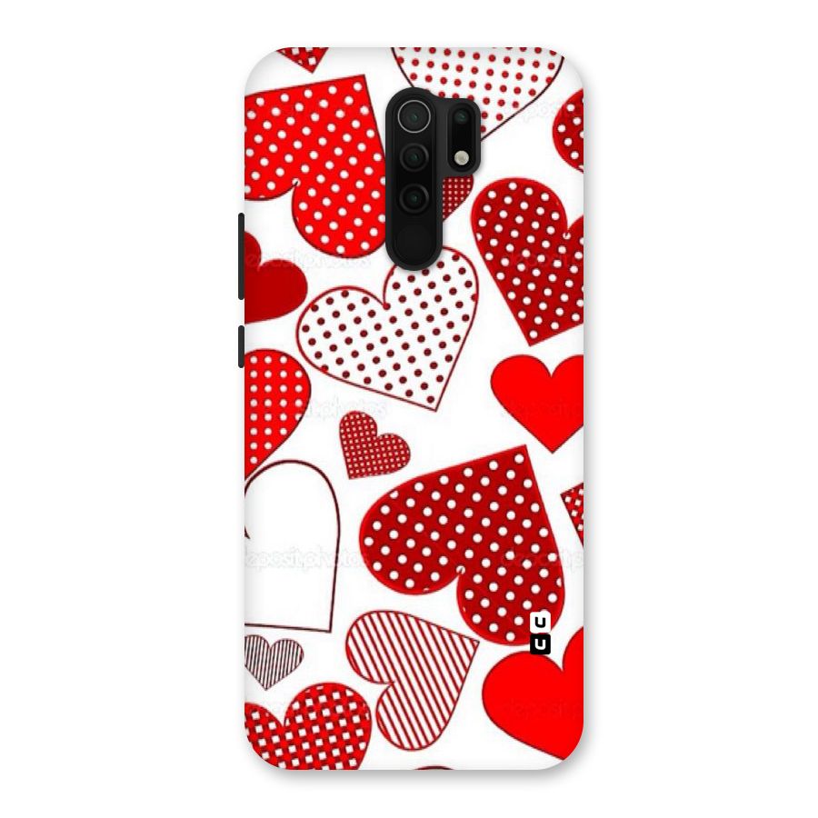 Style Hearts Back Case for Poco M2