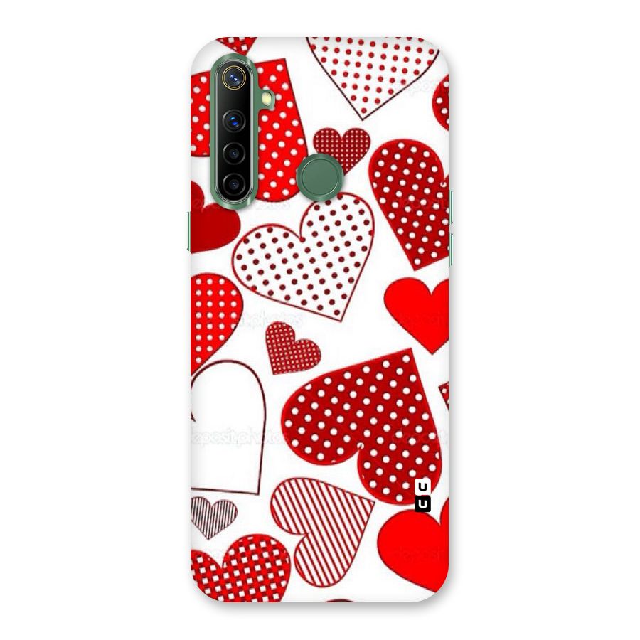 Style Hearts Back Case for Realme Narzo 10
