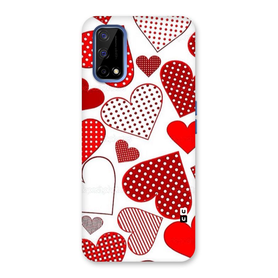Style Hearts Back Case for Realme Narzo 30 Pro