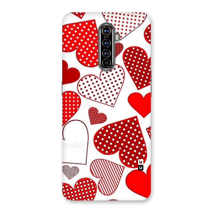 Style Hearts Back Case for Realme X2 Pro