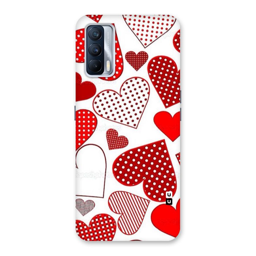 Style Hearts Back Case for Realme X7