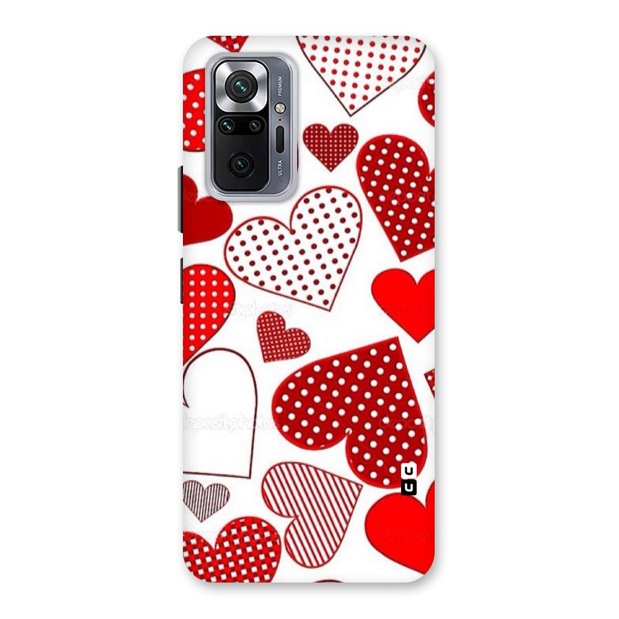 Style Hearts Back Case for Redmi Note 10 Pro Max