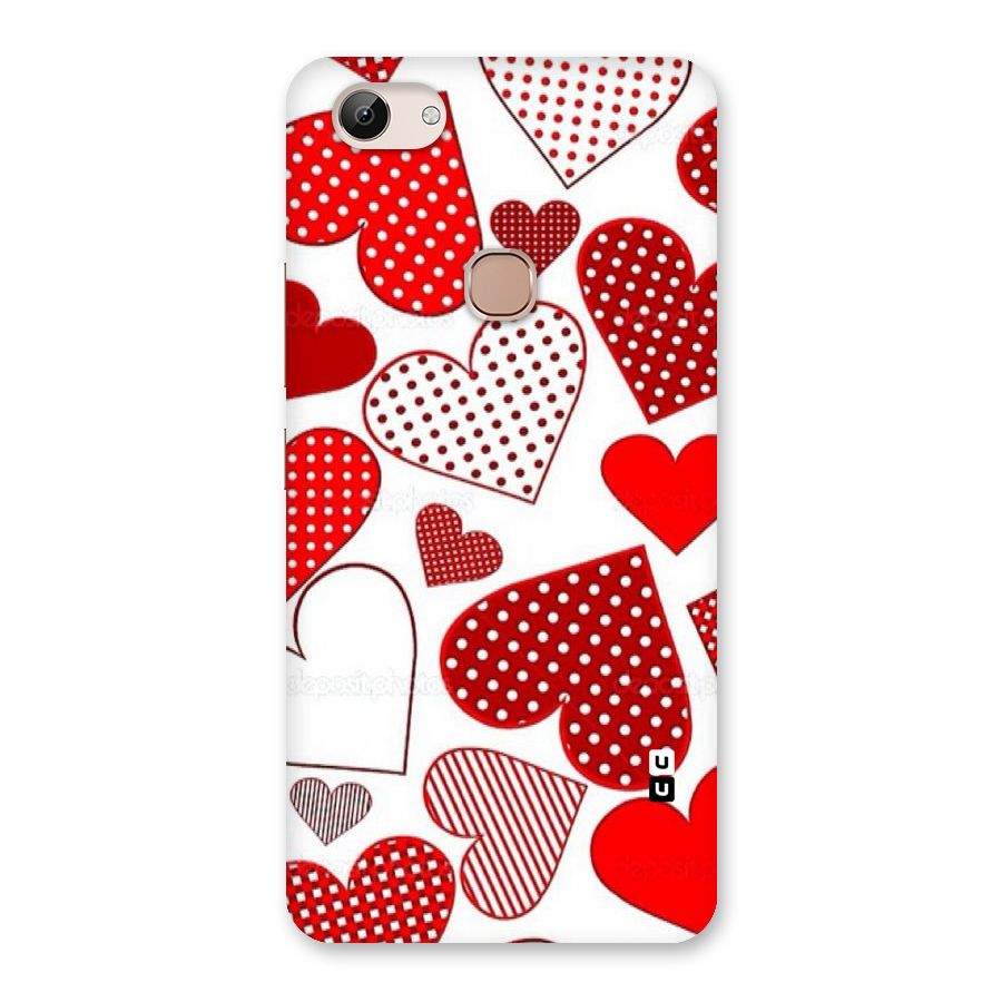 Style Hearts Back Case for Vivo Y83