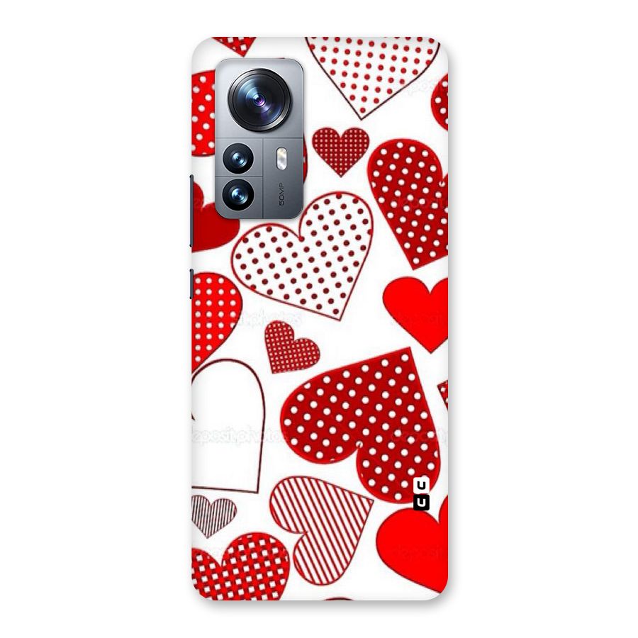Style Hearts Back Case for Xiaomi 12 Pro