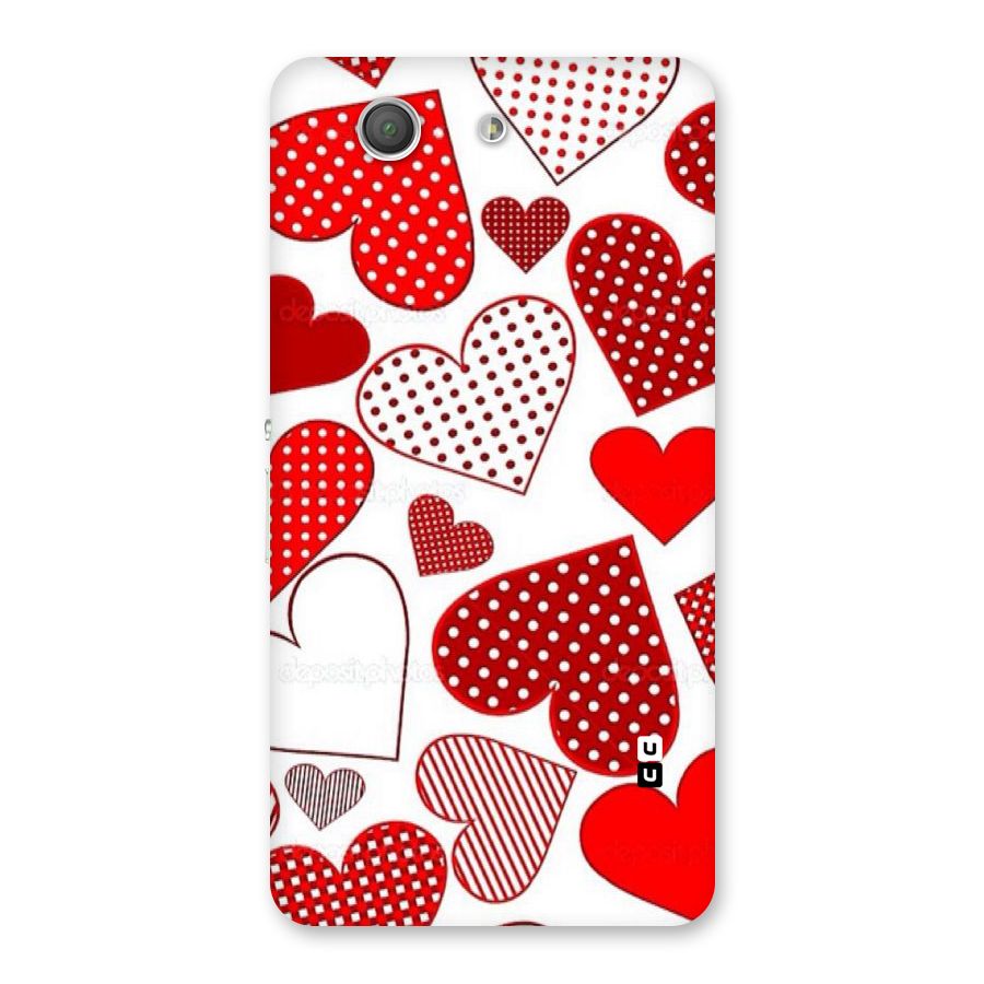 Style Hearts Back Case for Xperia Z3 Compact