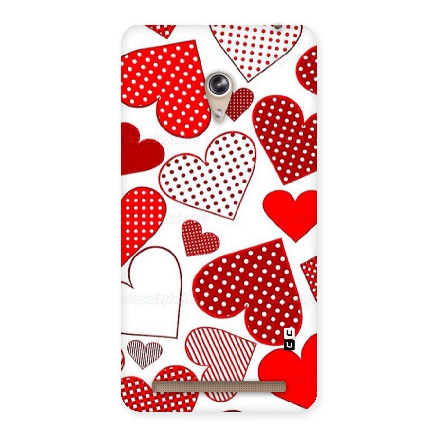 Style Hearts Back Case for Zenfone 6