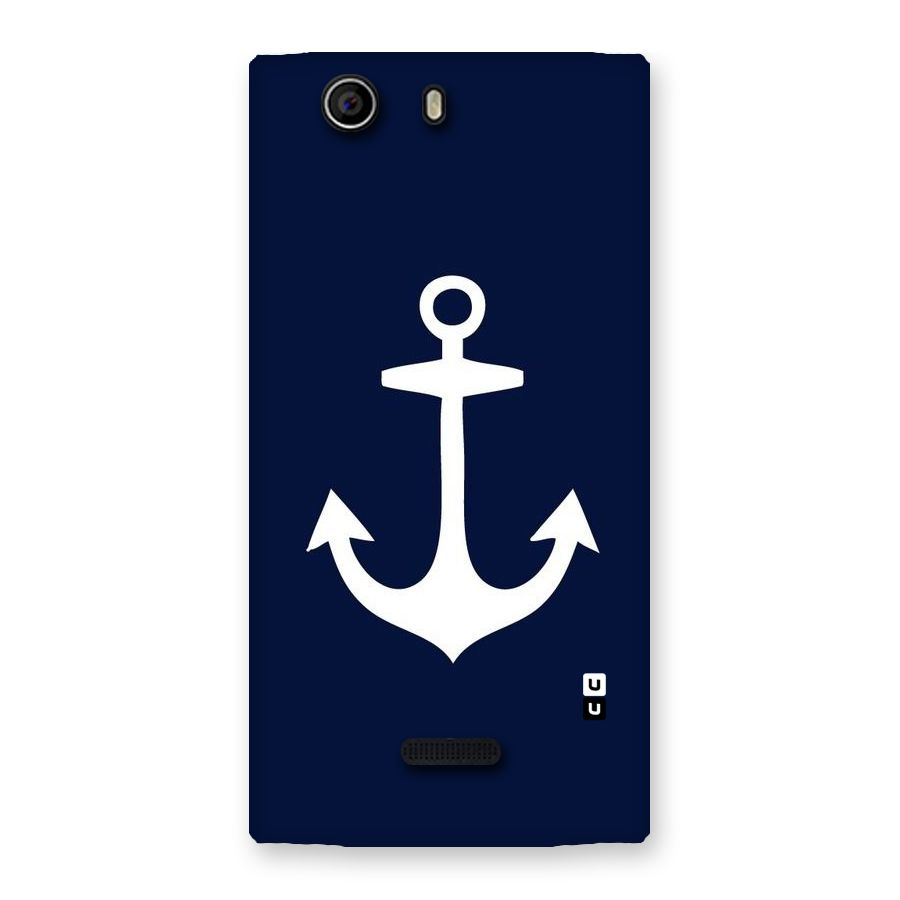 Stylish Anchor Design Back Case for Canvas Nitro 2 E311
