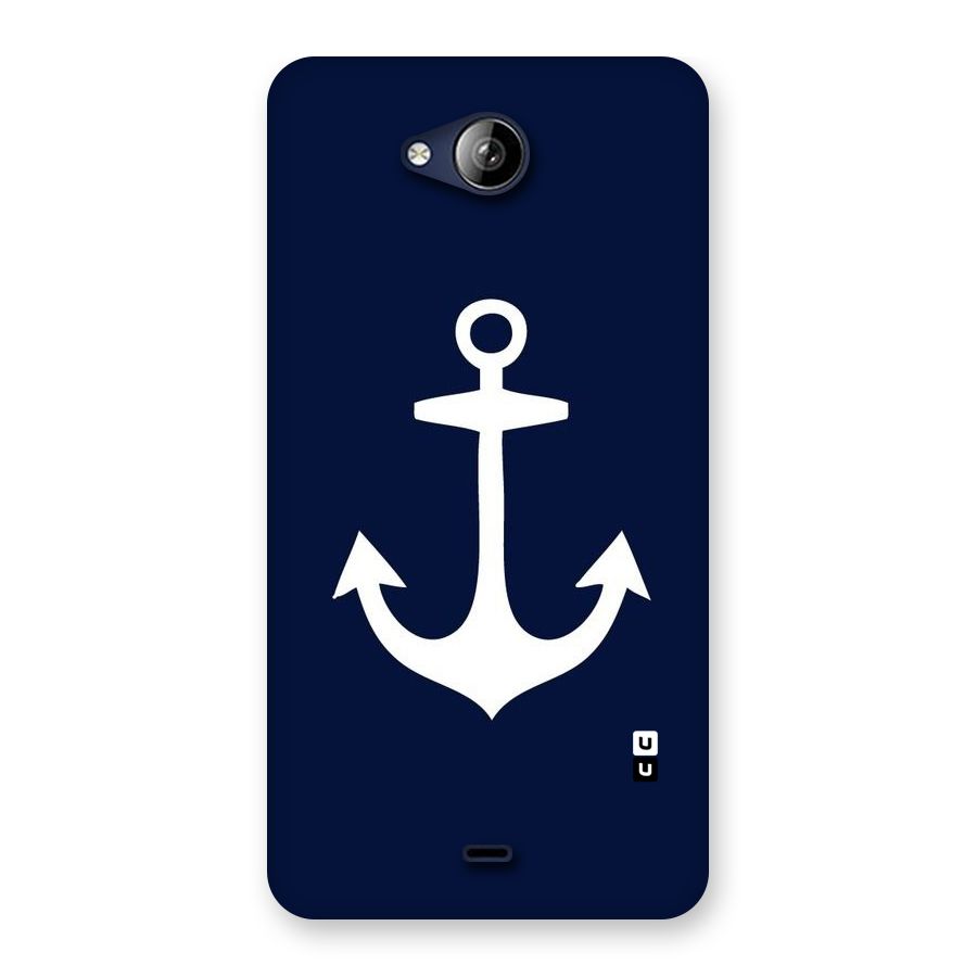 Stylish Anchor Design Back Case for Canvas Play Q355